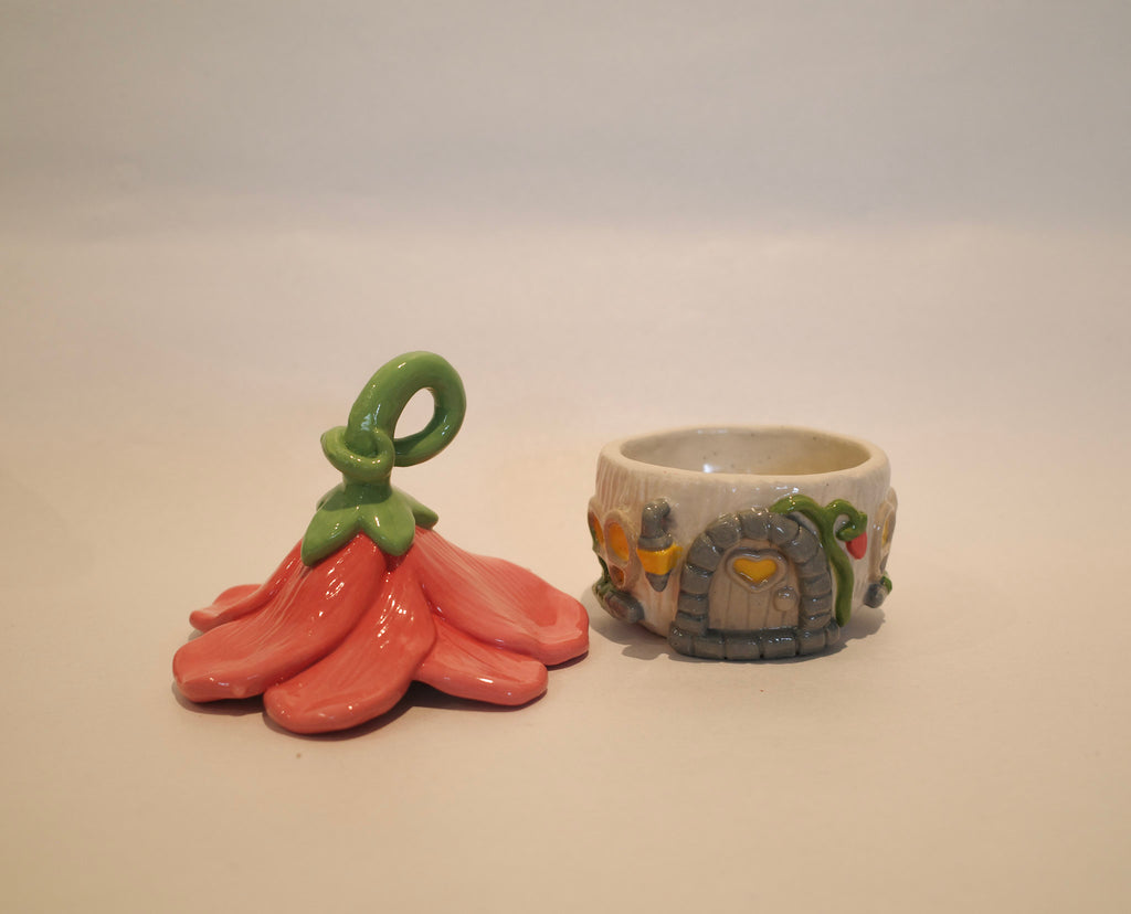 Flower Faerie Jar