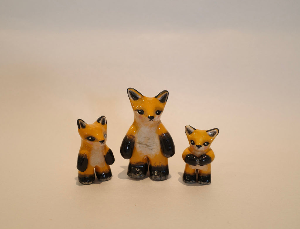 Mrs Fox & babies